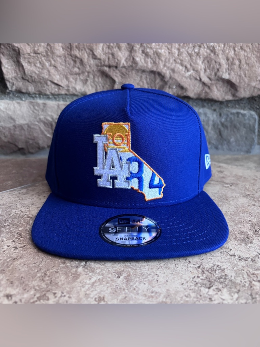 NEW Los Angeles Dodgers Blue Snapback Hat